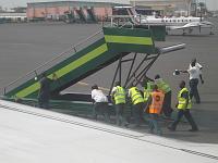  Push-and-pull. Bujumbura International Airport ground service.